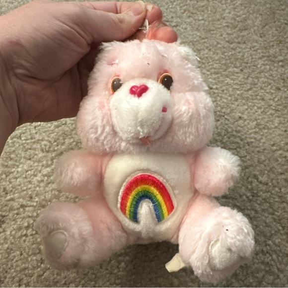 Vintage 1980s Care Bears LOT of 3 Kenner 6” Plush Stuffed Animals Birthday - Picture 8 of 10